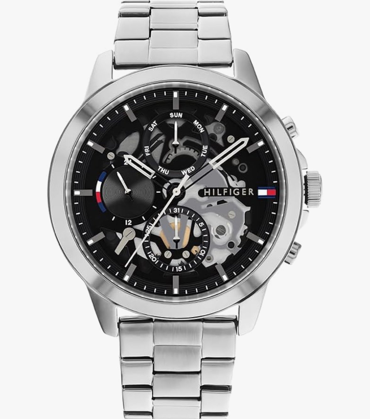 Tommy Hilfiger Montre Analogique Multifonction à Quartz