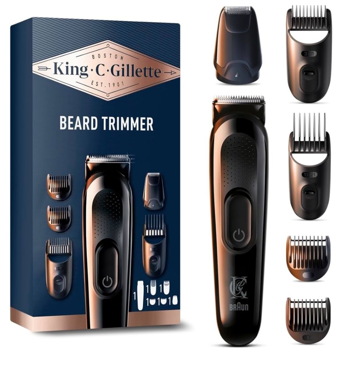Gillette King C Tondeuse Electrique Pour Hommes