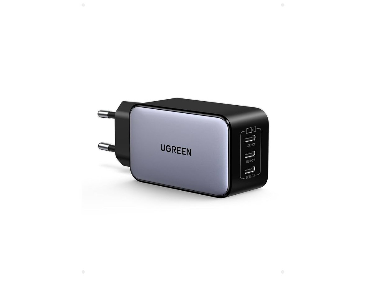 UGREEN Nexode 65W Prise Chargeur Triple USB C