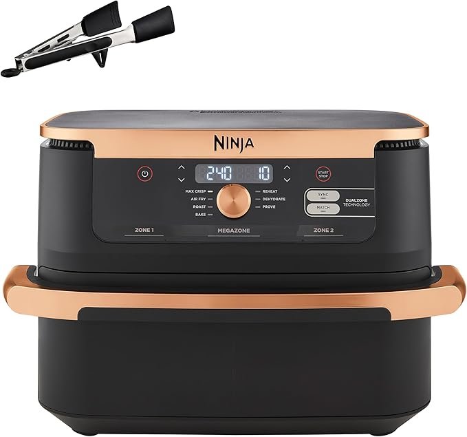 NINJA Foodi FlexDrawer Air Fryer, Dual Zone Avec Séparateur
