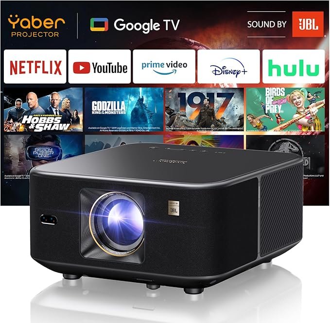 Videoprojecteur 1600 ANSI avec Son JBL Yaber K3