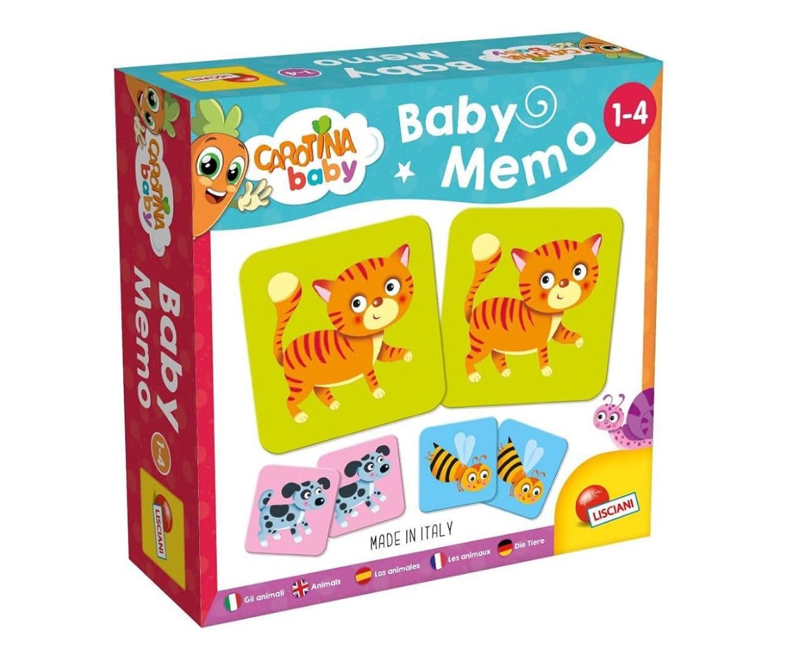 Baby Memo Les Animaux - Jeu de Mémoire Éducatif